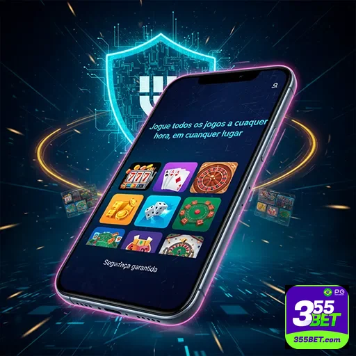 Imagem da aplicação 355bet, plataforma de apostas do site 355bet, exibindo suas funcionalidades e design moderno.