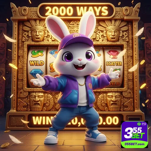 Imagem de um jogo em destaque no 355bet, com a marca do site 355bet visível, promovendo entretenimento esportivo.